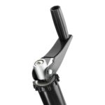 Lippert Quick Drop Tongue Jack for A-Frame Travel, Cargo, and Utility Trailers or 5th Wheel RVs, Black