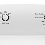 Kenmore Top-Load Washer with Dual Action Agitator, Stainless Steel Top Loader Laundry Washing Machine, 3.5 cu. ft. Capacity White