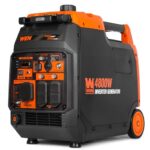 WEN Quiet and Lightweight 4800-Watt Dual Fuel RV-Ready Electric Start Portable Inverter Generator with Fuel Shut Off and CO Watchdog (DF480iX)