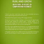 How to Start, Run, and Grow an RV Park, RV Resort, or Campground Business: Step-by-Step Guide from Idea to Business Plan to Growth