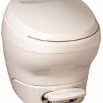 Thetford Aqua Magic Bravura RV Toilet – High Profile – Plastic White Color 31084