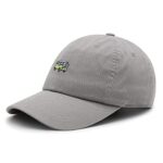 JPAK Hippie Bus Premium Dad Hat Embroidered Baseball Cap Surfing RV Light Gray